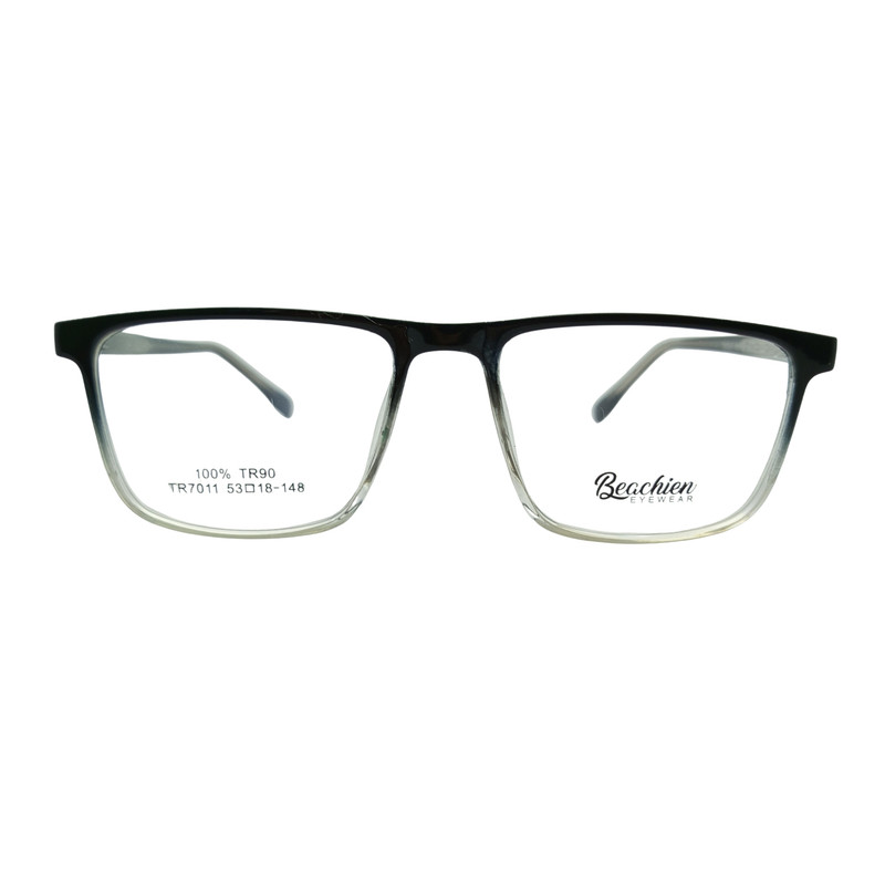 فریم عینک طبی مستطیلی زنانه و مردانه مدل  مخصوص دید نزدیک TR 7011 MS